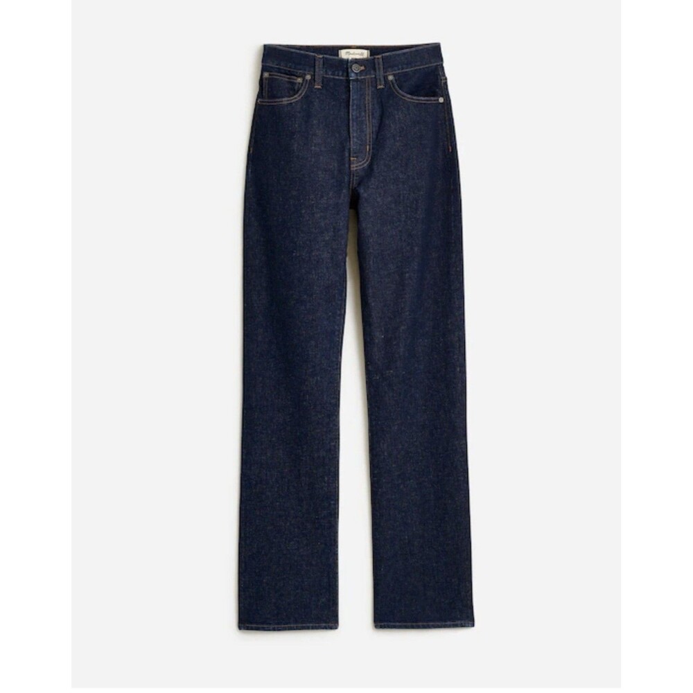 MADEWELL NWT ‘90s Straight Leg‎ Jeans Size 26 Norman Wash Dark Indigo